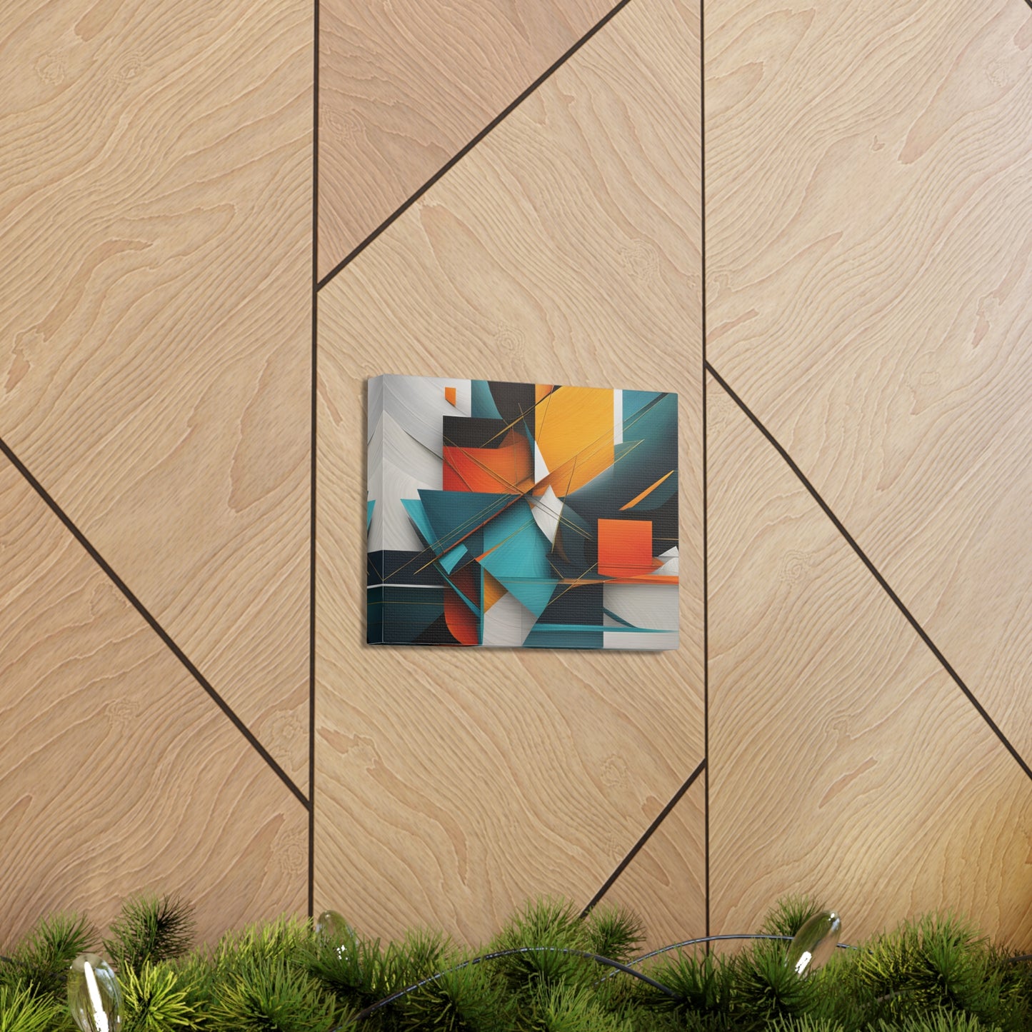 Chromatic Harmony: Abstract Wall Décor