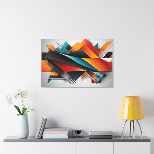 Serene Fields: Abstract Wall Décor