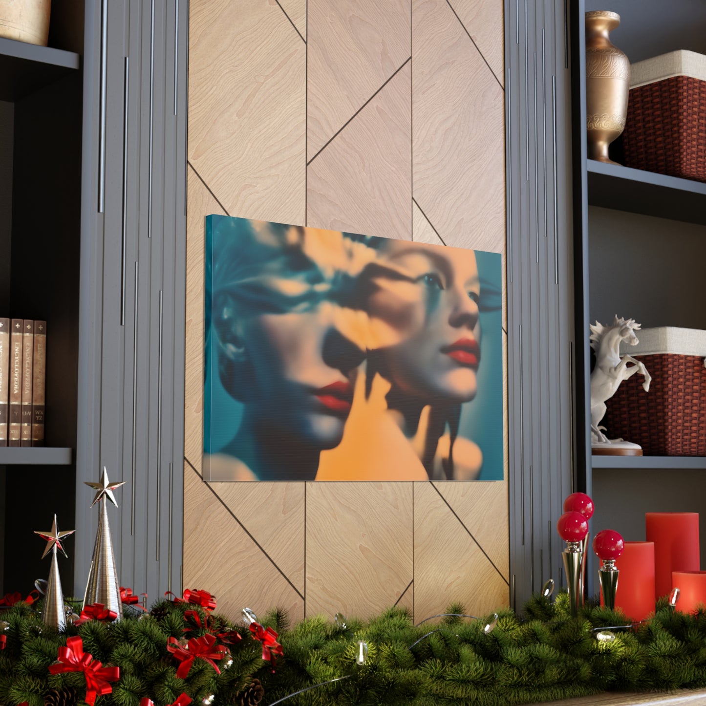 Infinite Reflection: Iconic Wall Décor