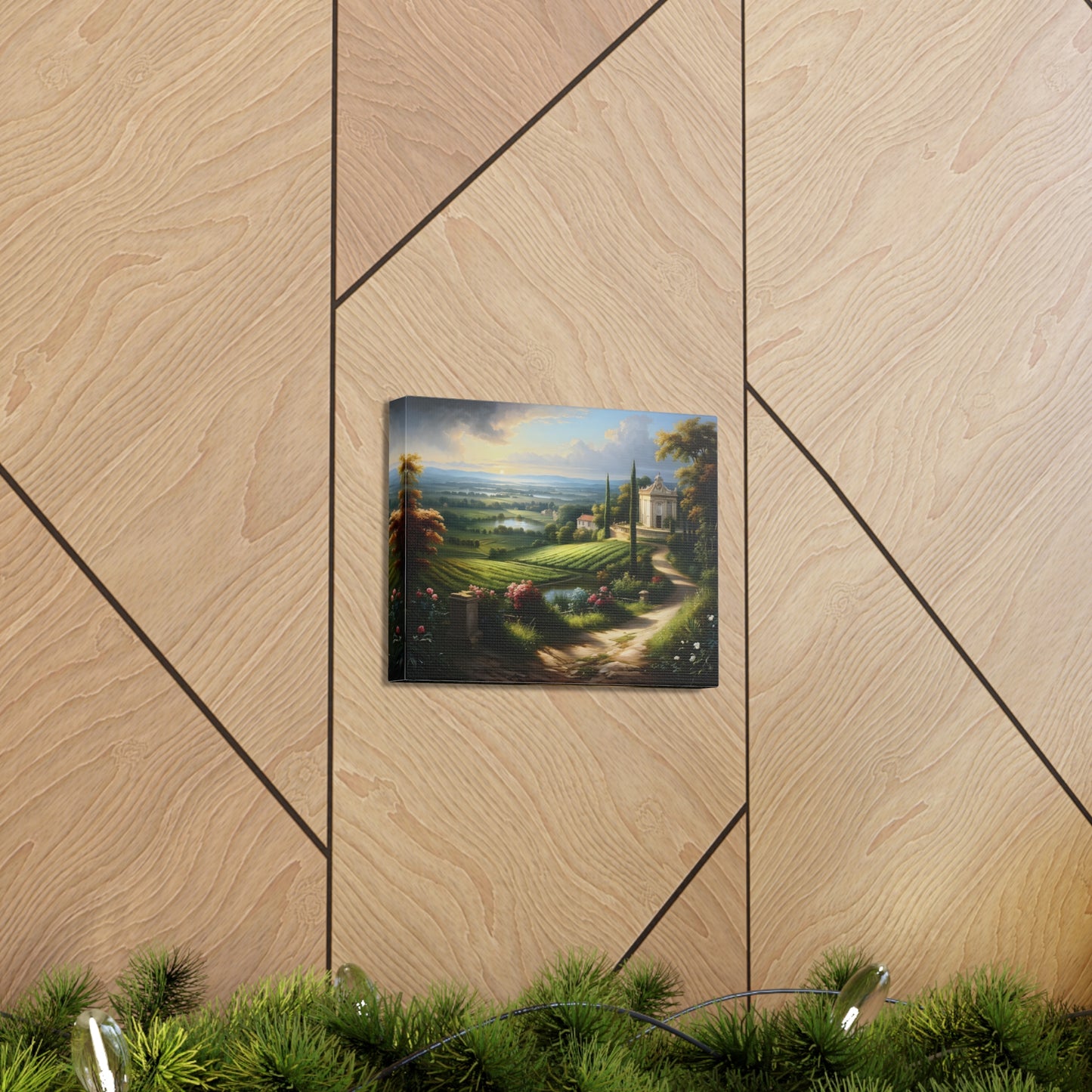 Woodland Glade: Classic Oil Painting Wall Décor