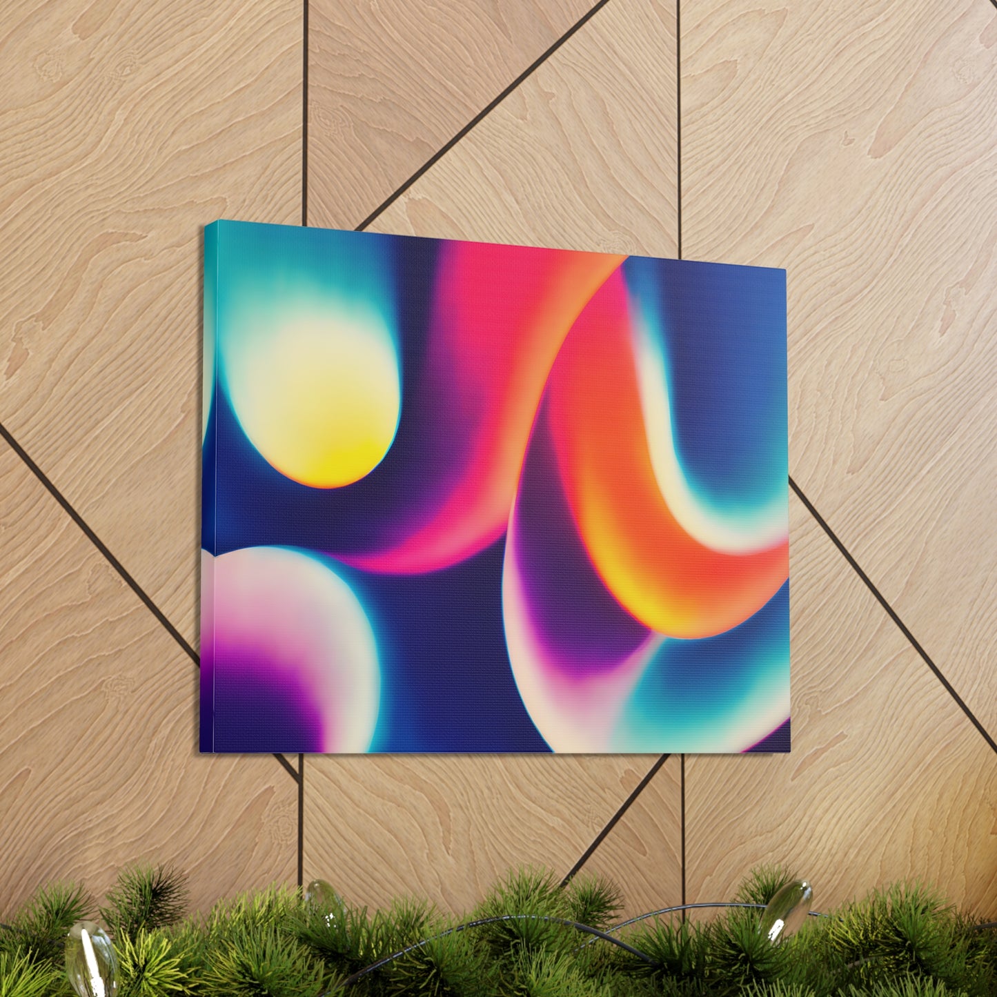 Harmony of Hues: Abstract Colors Wall Décor