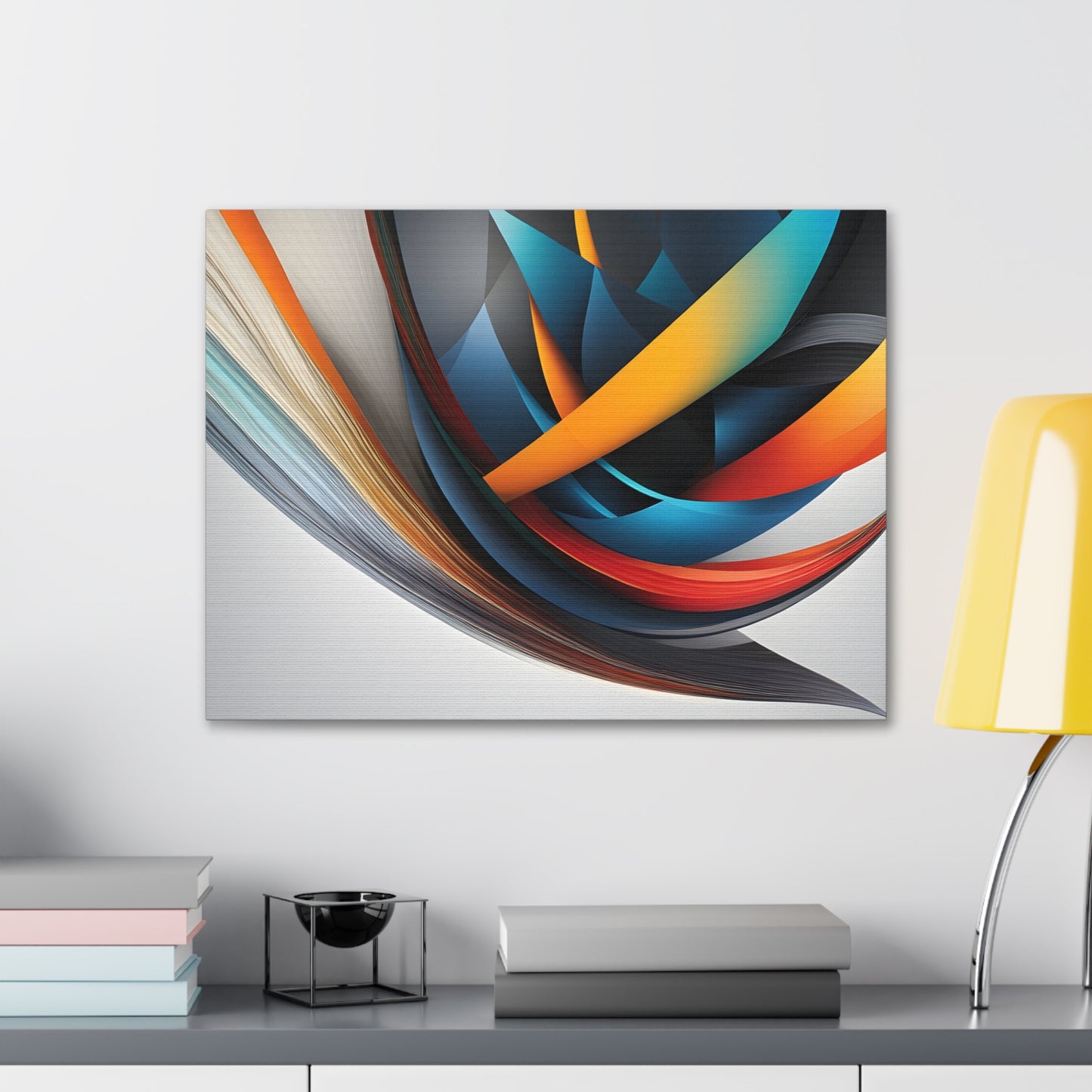 Twilight Drift: Abstract Wall Décor