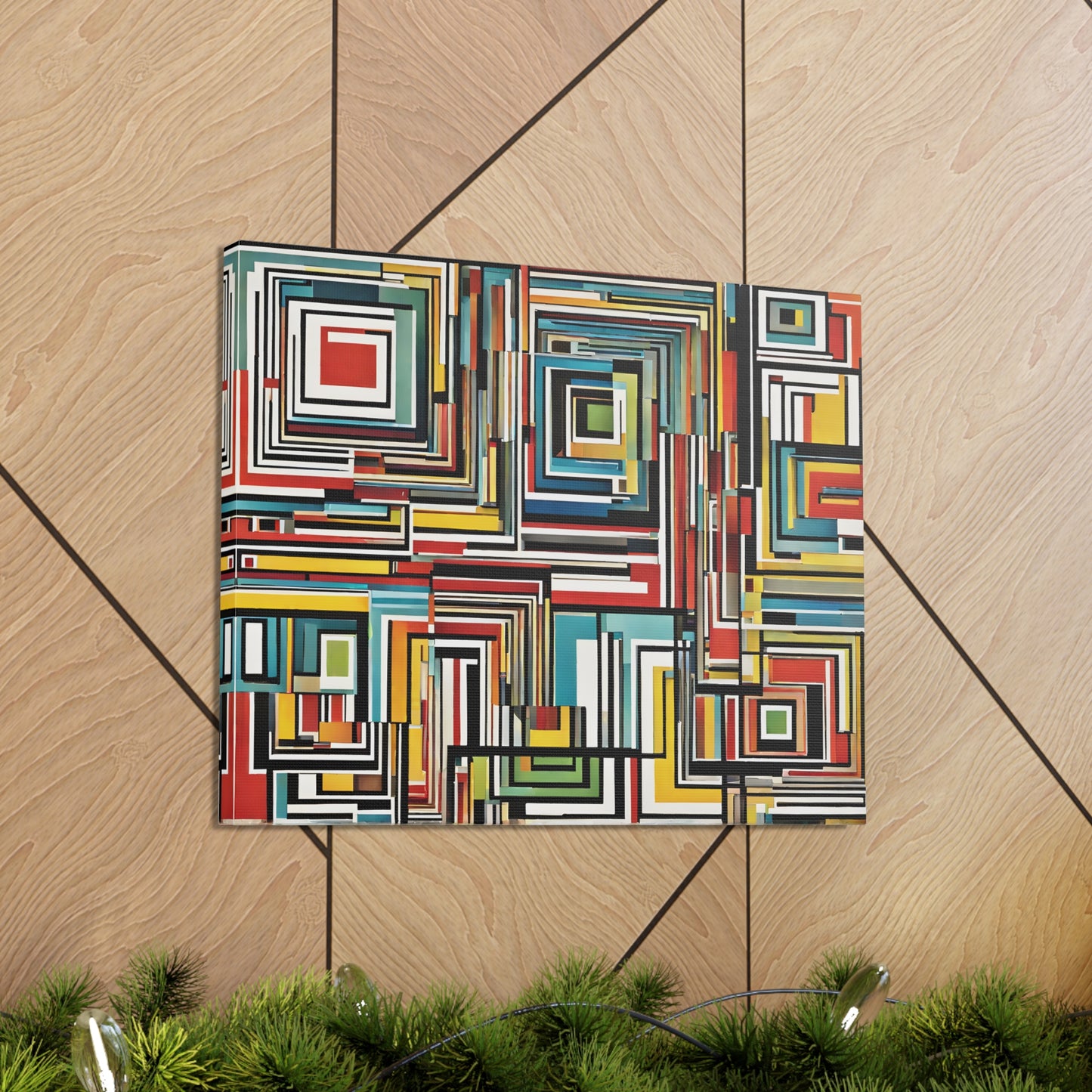 Enchanted Maze: Abstract Wall Décor