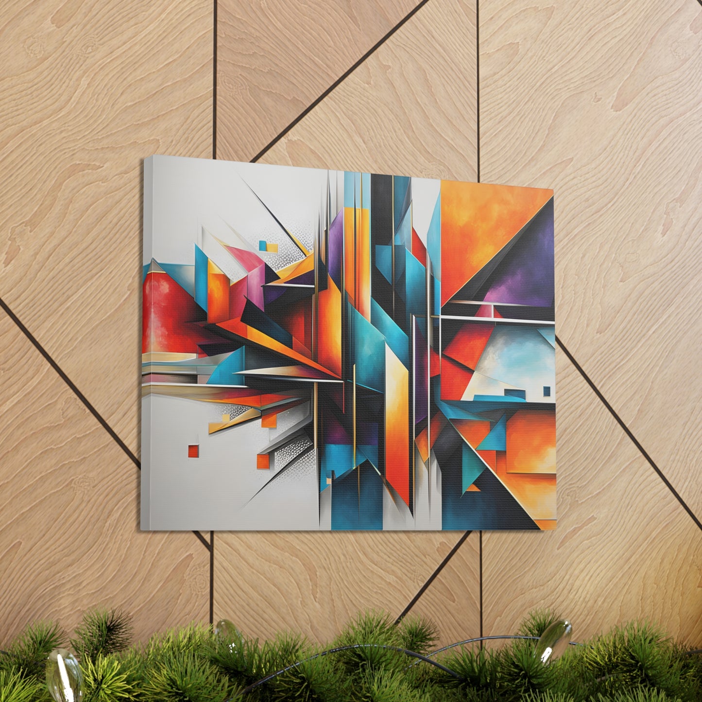 Radiant Fragments: Abstract Wall Décor