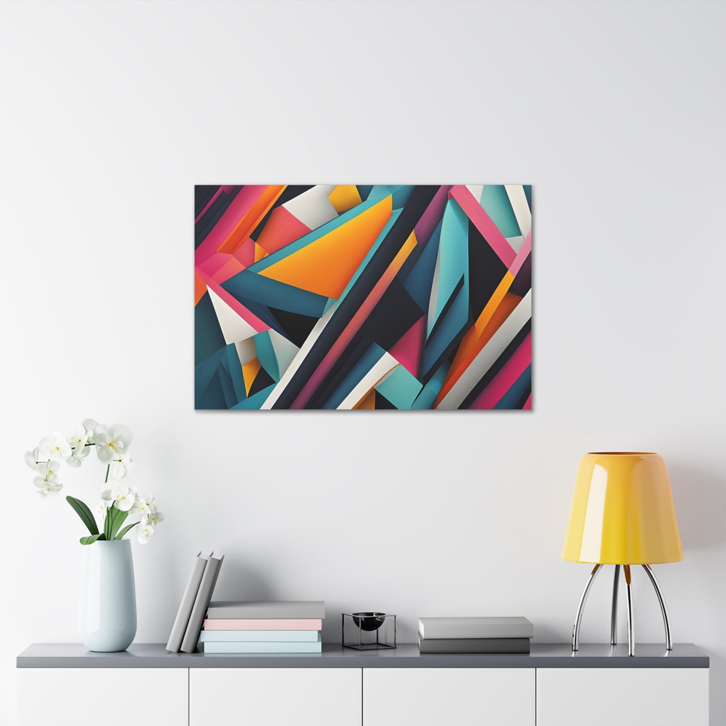 Infinite Streams: Abstract Wall Décor