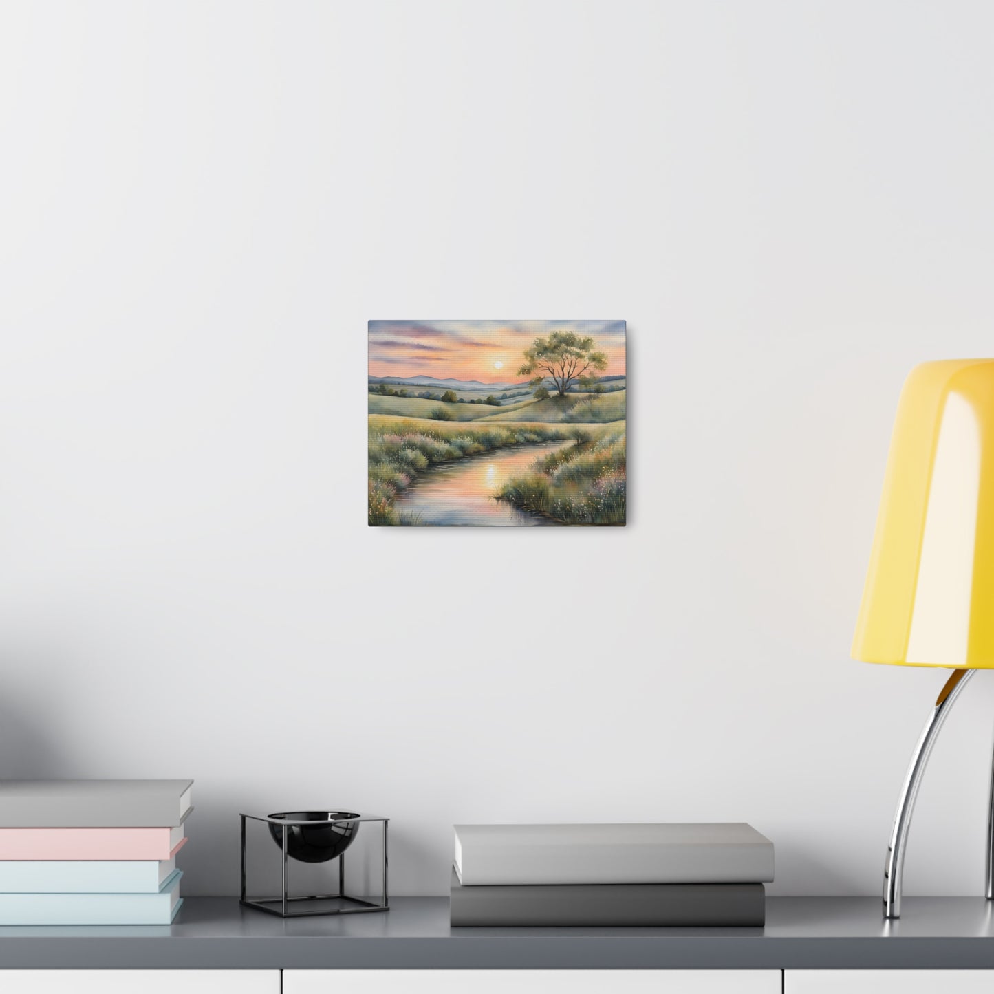 Serene Meadows: Watercolor Wall Décor