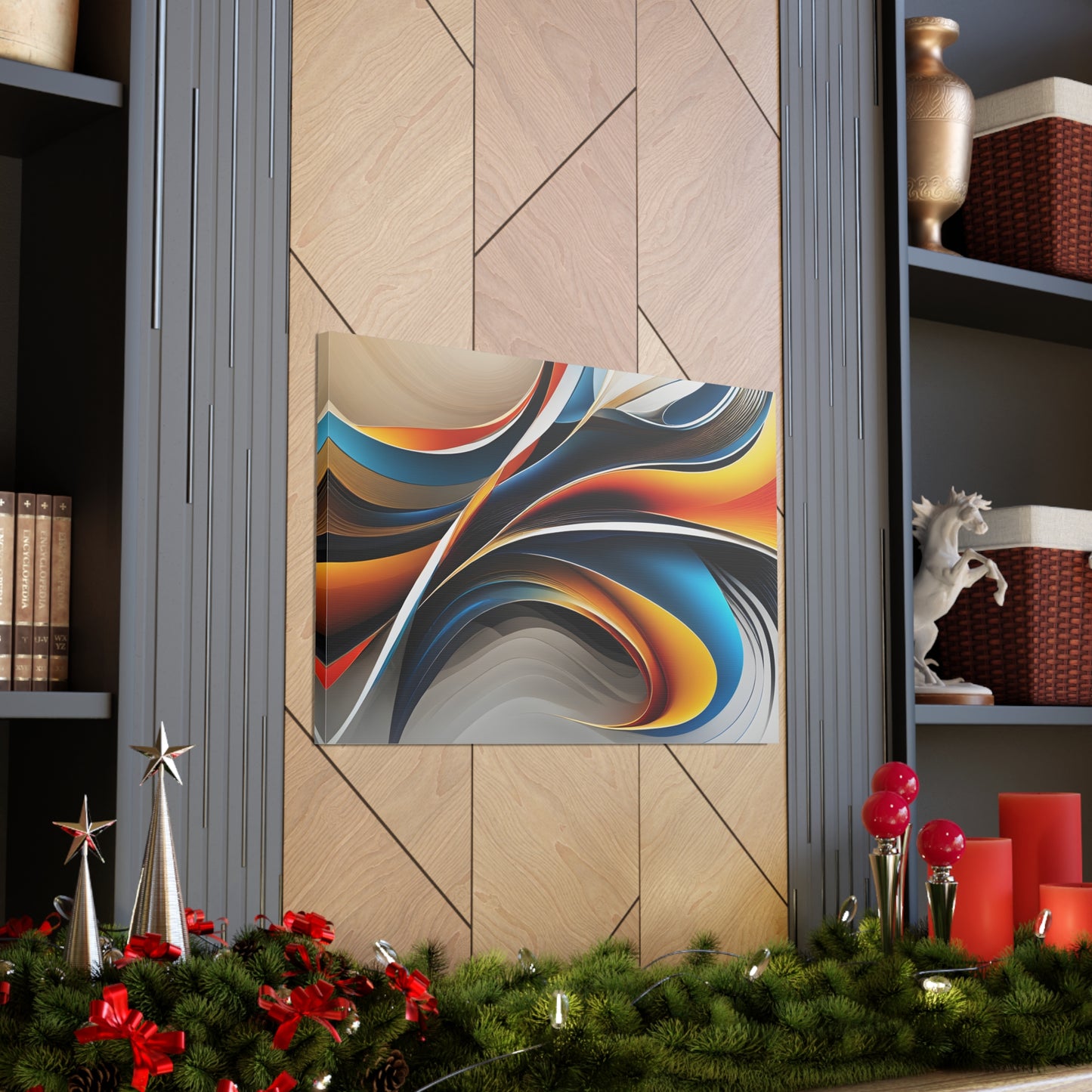 Liquid Jewel: Abstract Wall Décor