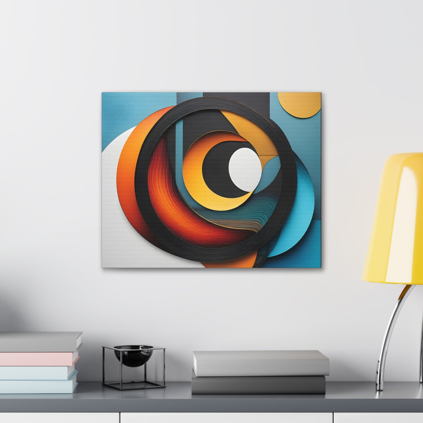 Harmonious Hues: Abstract Wall Décor