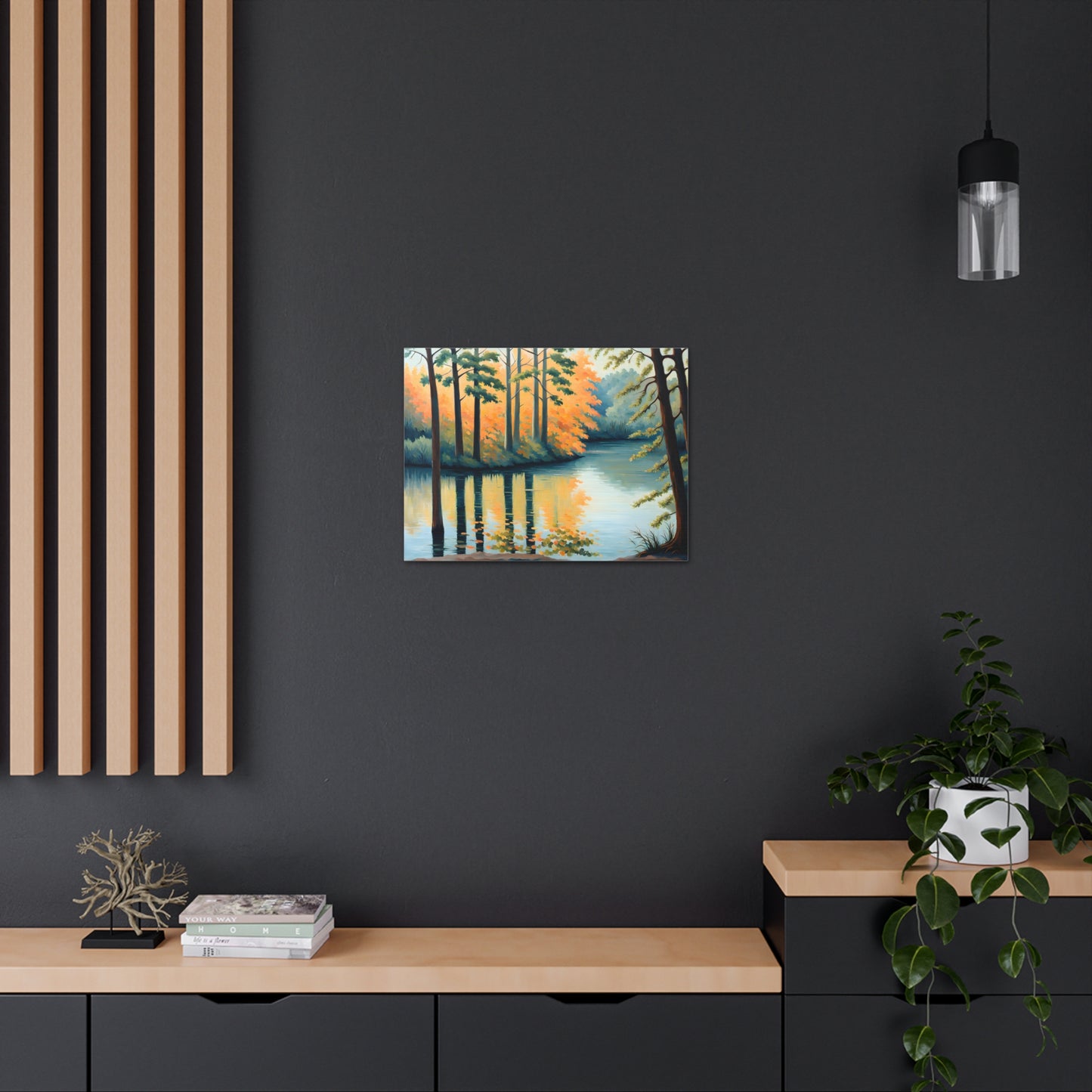 Still Waters: Classic Oil Painting Wall Décor