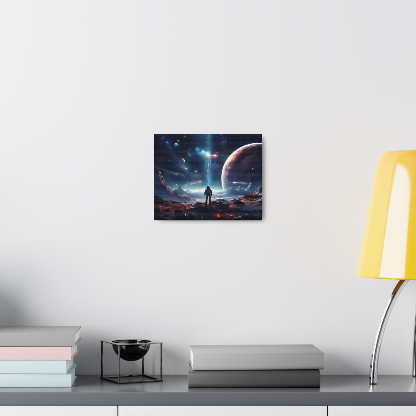 Astronaut's Journey: Space Wall Décor