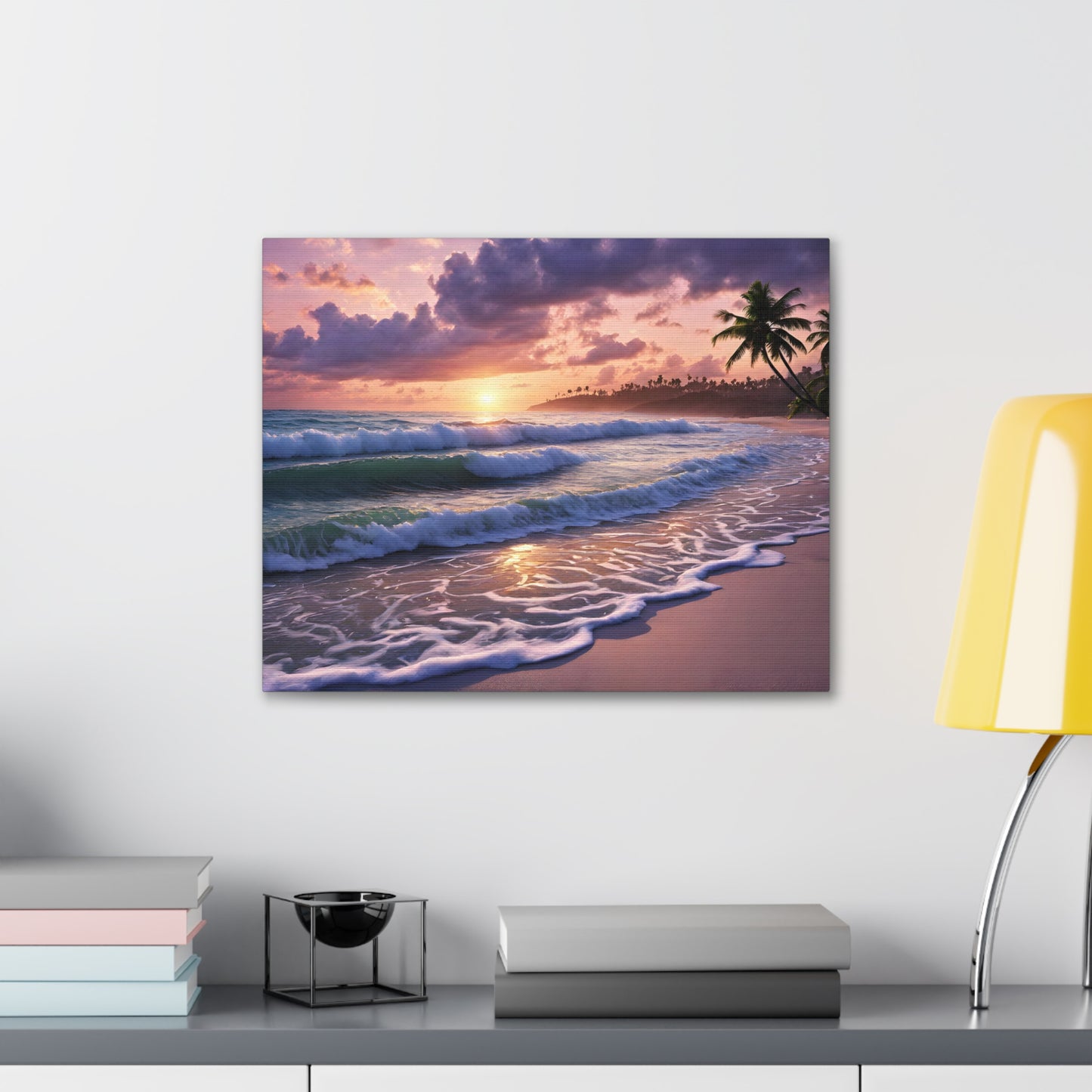 Tropical Sunset: Beach Wall Décor