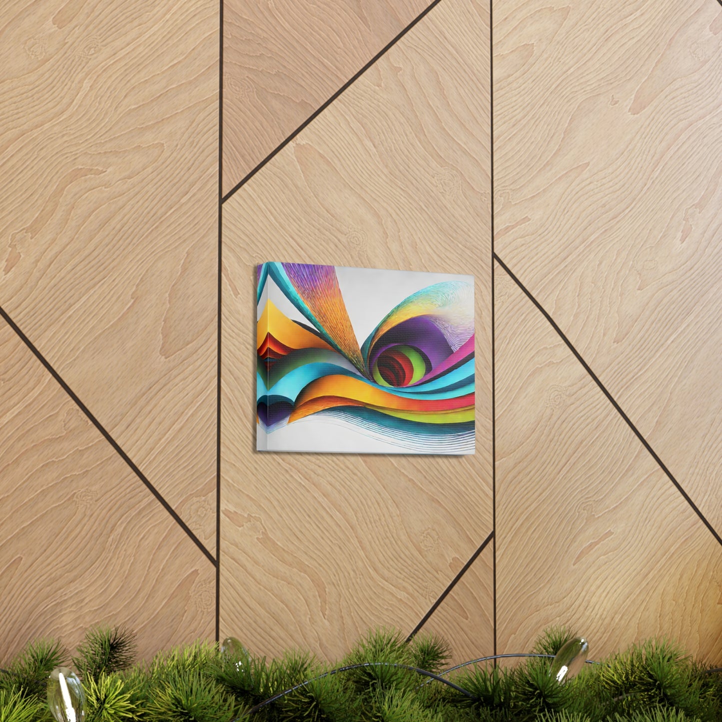 Aurora Harmony: Abstract Wall Décor