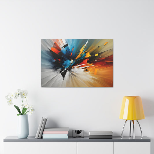 Reflected Rhythms: Abstract Wall Décor