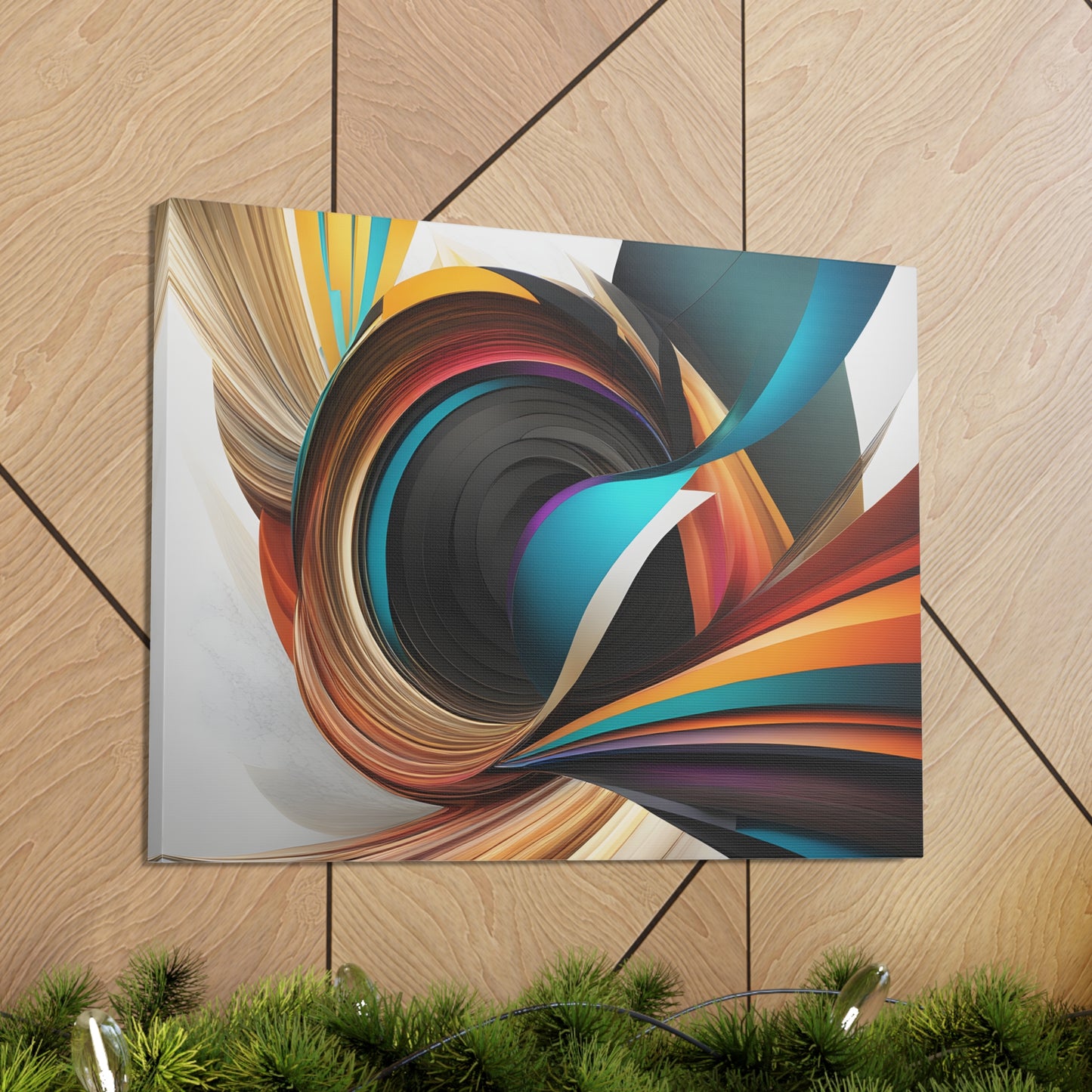 Spectrum Whirl: Abstract Wall Décor