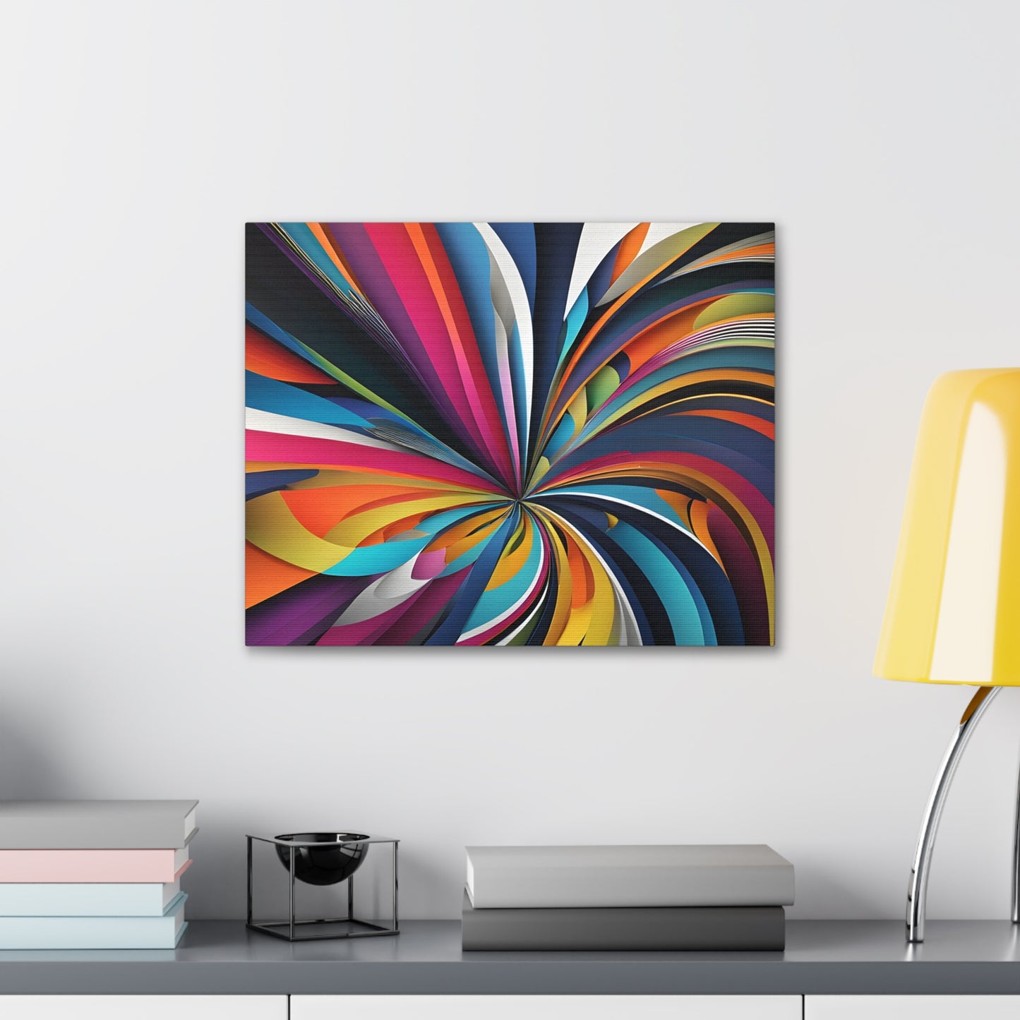 Illusory Whirl: Abstract Wall Décor