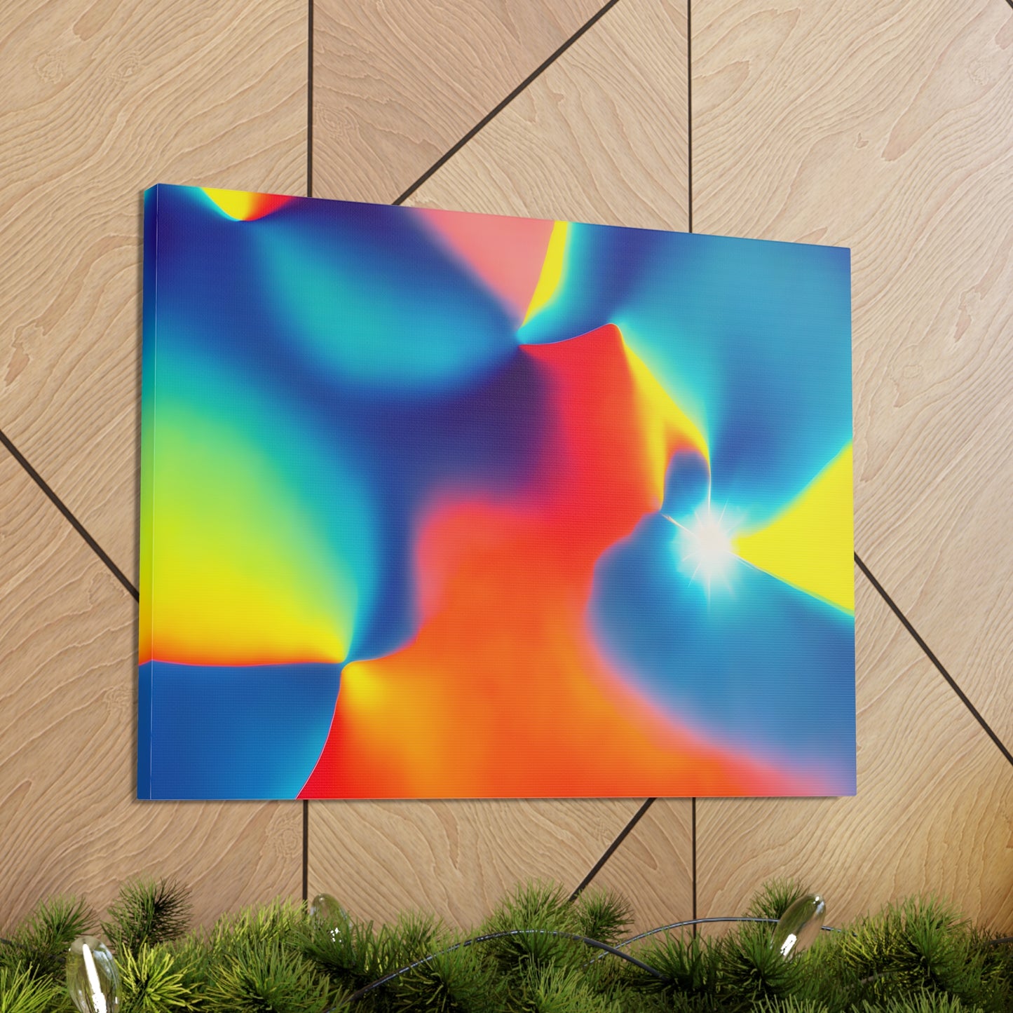 Vibrant Spectrum: Abstract Colors Wall Décor