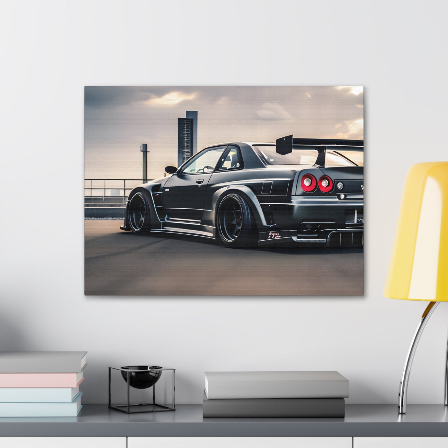 Skyline Symphony: Famous Auto Wall Décor