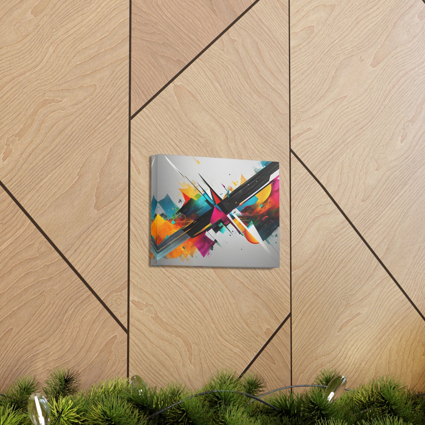 Prismatic Whispers: Abstract Wall Décor