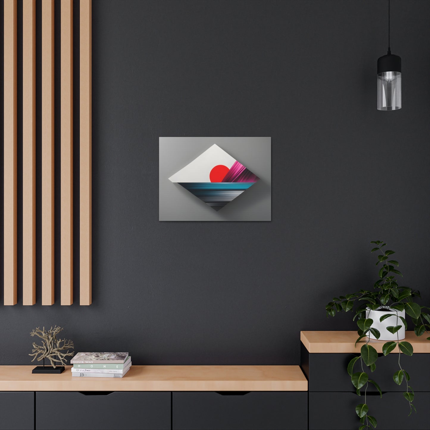 Prismatic Echoes: Abstract Wall Décor