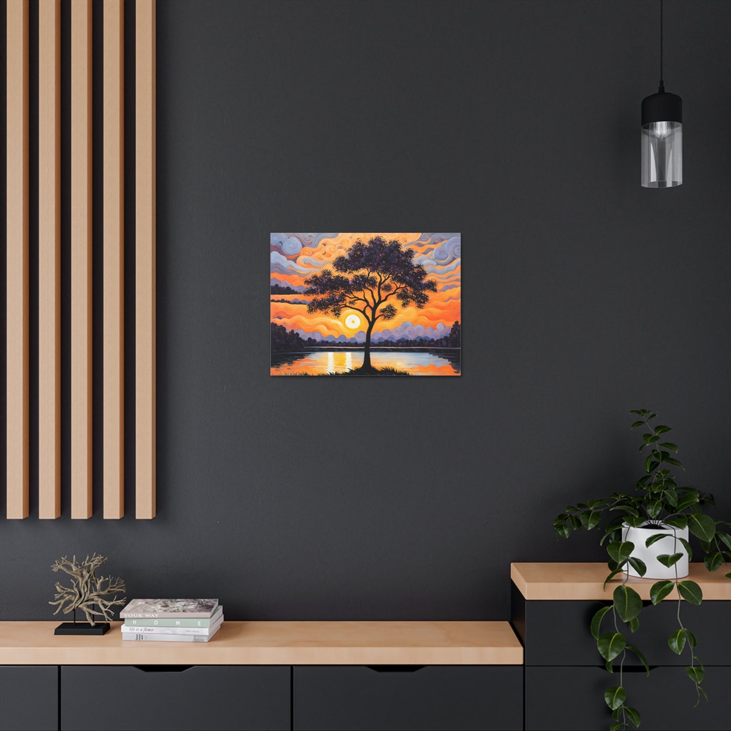 Soft Sky: Classic Oil Painting Wall Décor