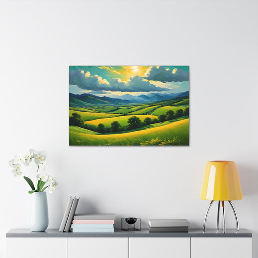 Eternal Fields: Nature's Grandeur Wall Décor