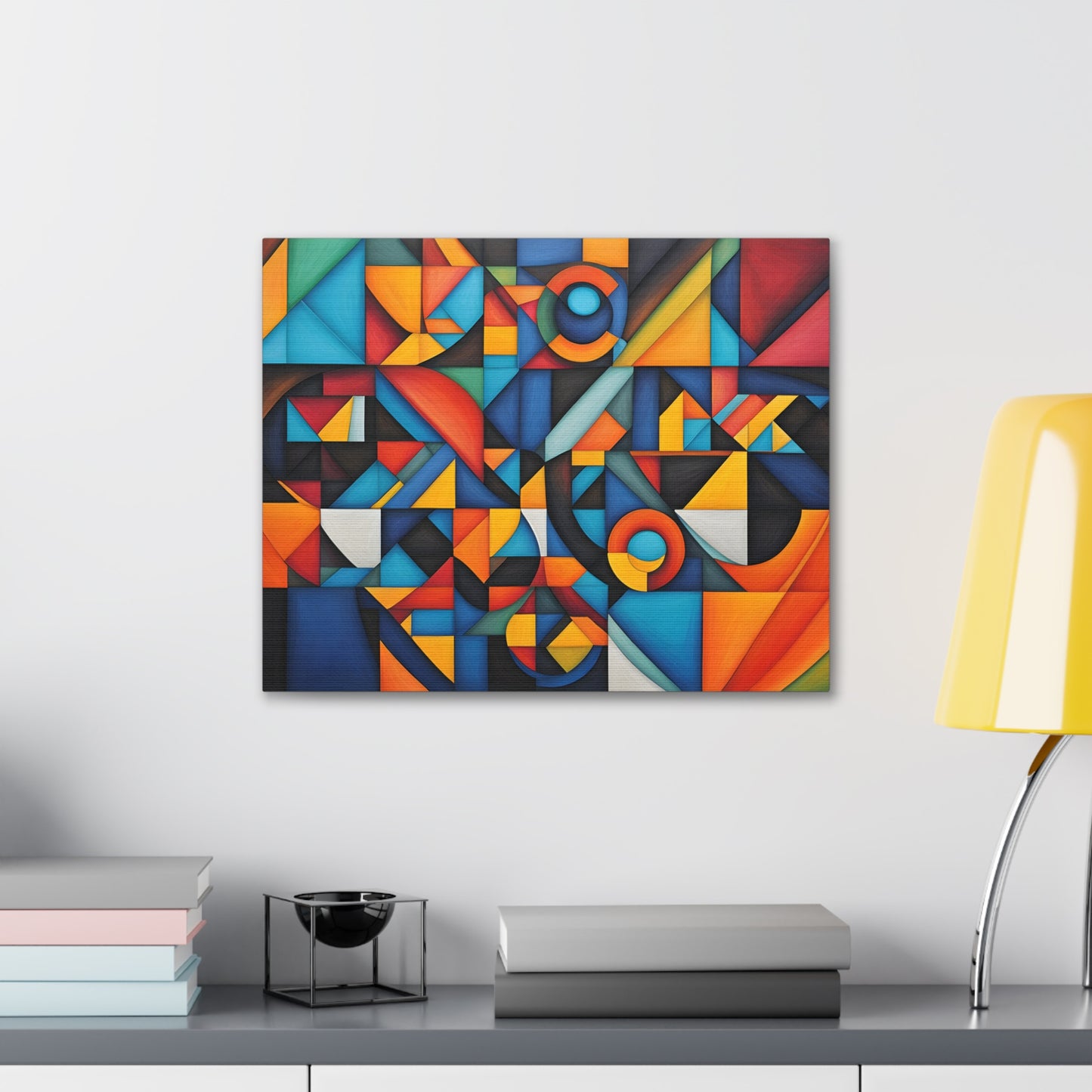 Iridescent Maze: Abstract Wall Décor