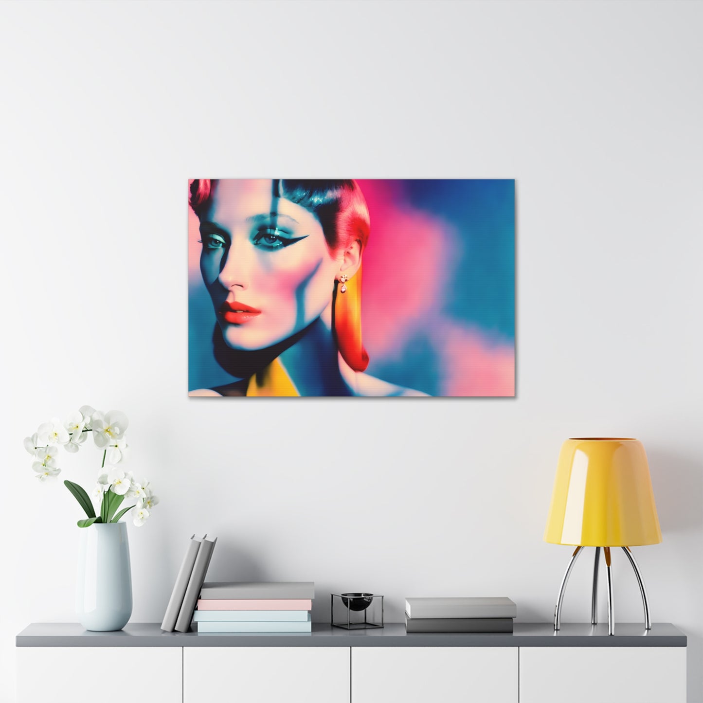 Electric Visionary: Iconic Wall Décor