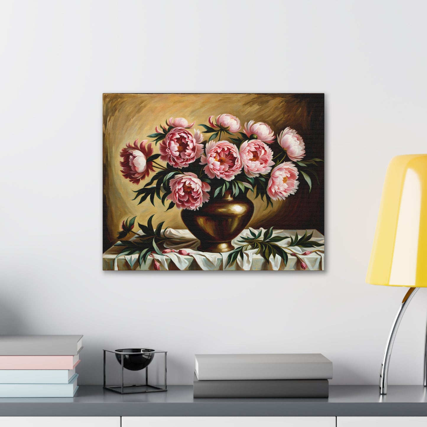 Floral Bloom: Classic Oil Painting Wall Décor