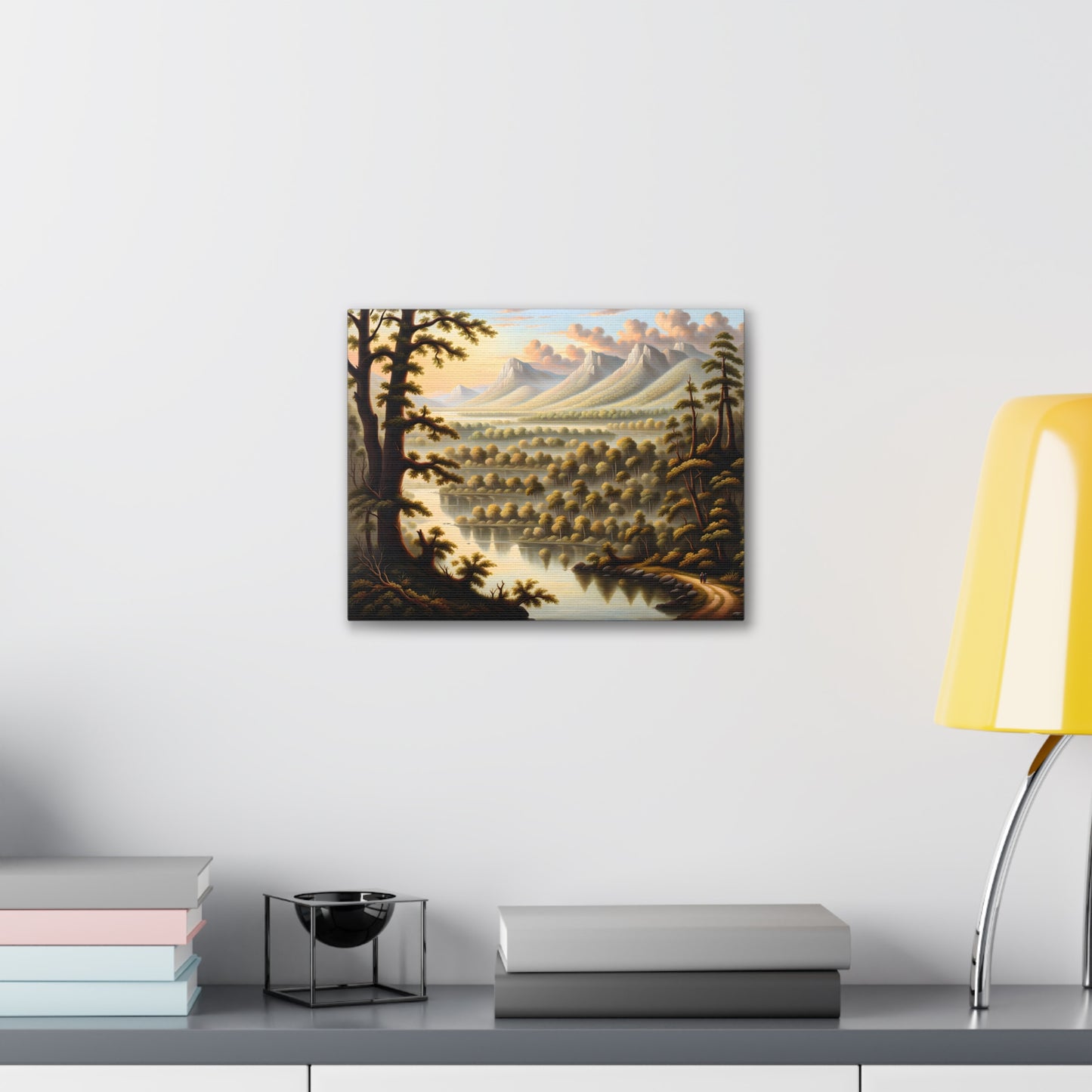 Enchanted View: Classic Oil Painting Wall Décor