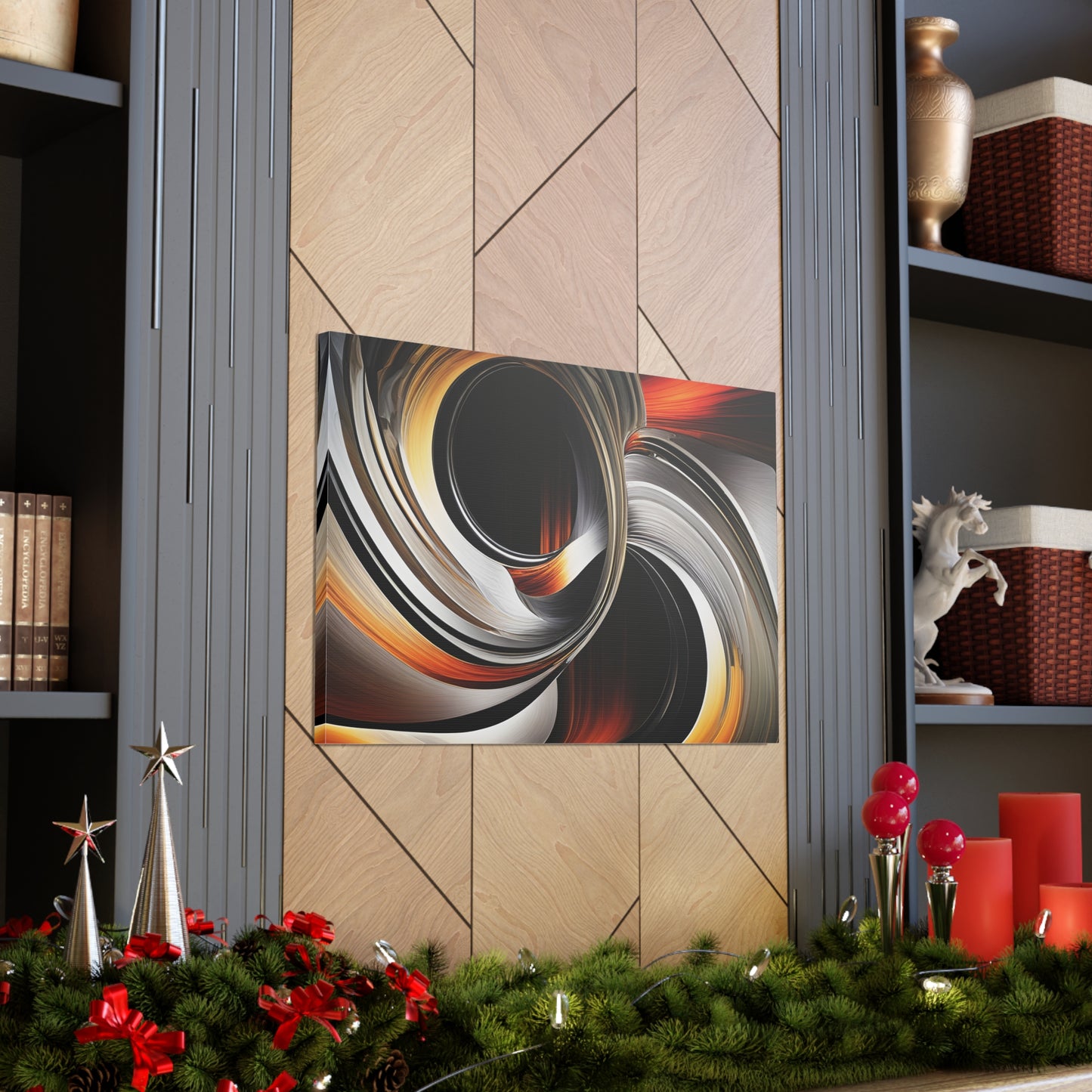 Solar Flares: Abstract Wall Décor