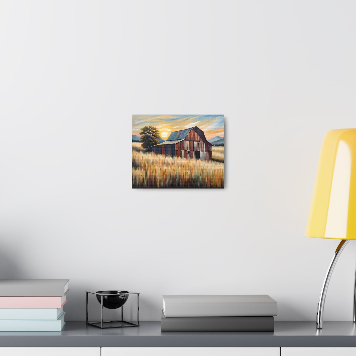 Summer’s Glow: Classic Oil Painting Wall Décor