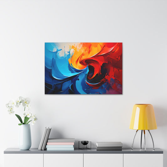 Colorful Chaos: Abstract Wall Décor