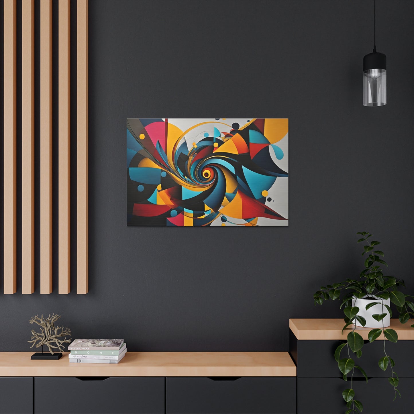 Celestial Enigma: Abstract Wall Décor