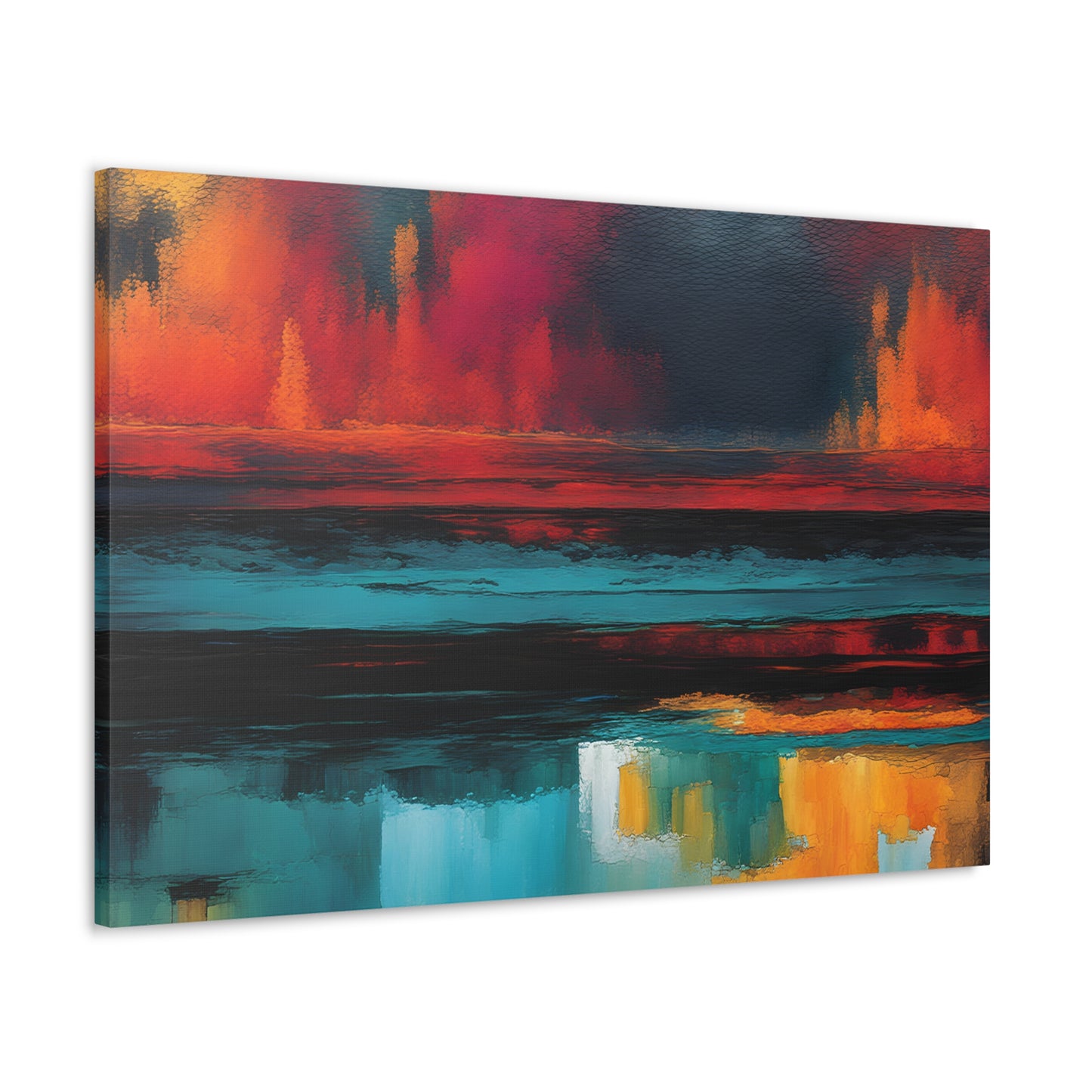 Strokes of the Sky: Abstract Wall Décor