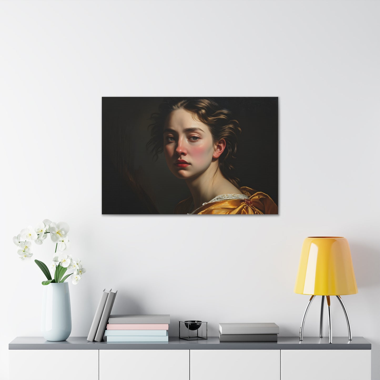 Humility: Classic Oil Painting Wall Décor