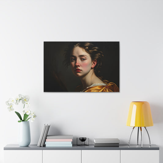 Humility: Classic Oil Painting Wall Décor