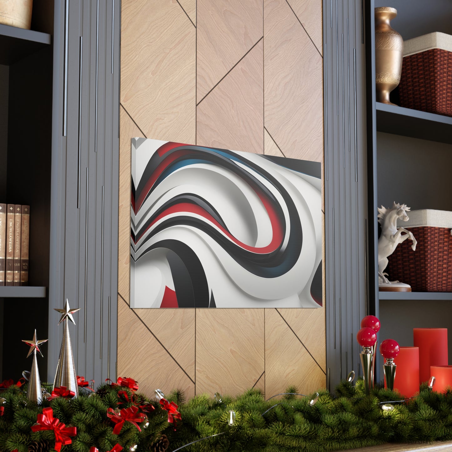 Enigmatic Flow: Abstract Wall Décor