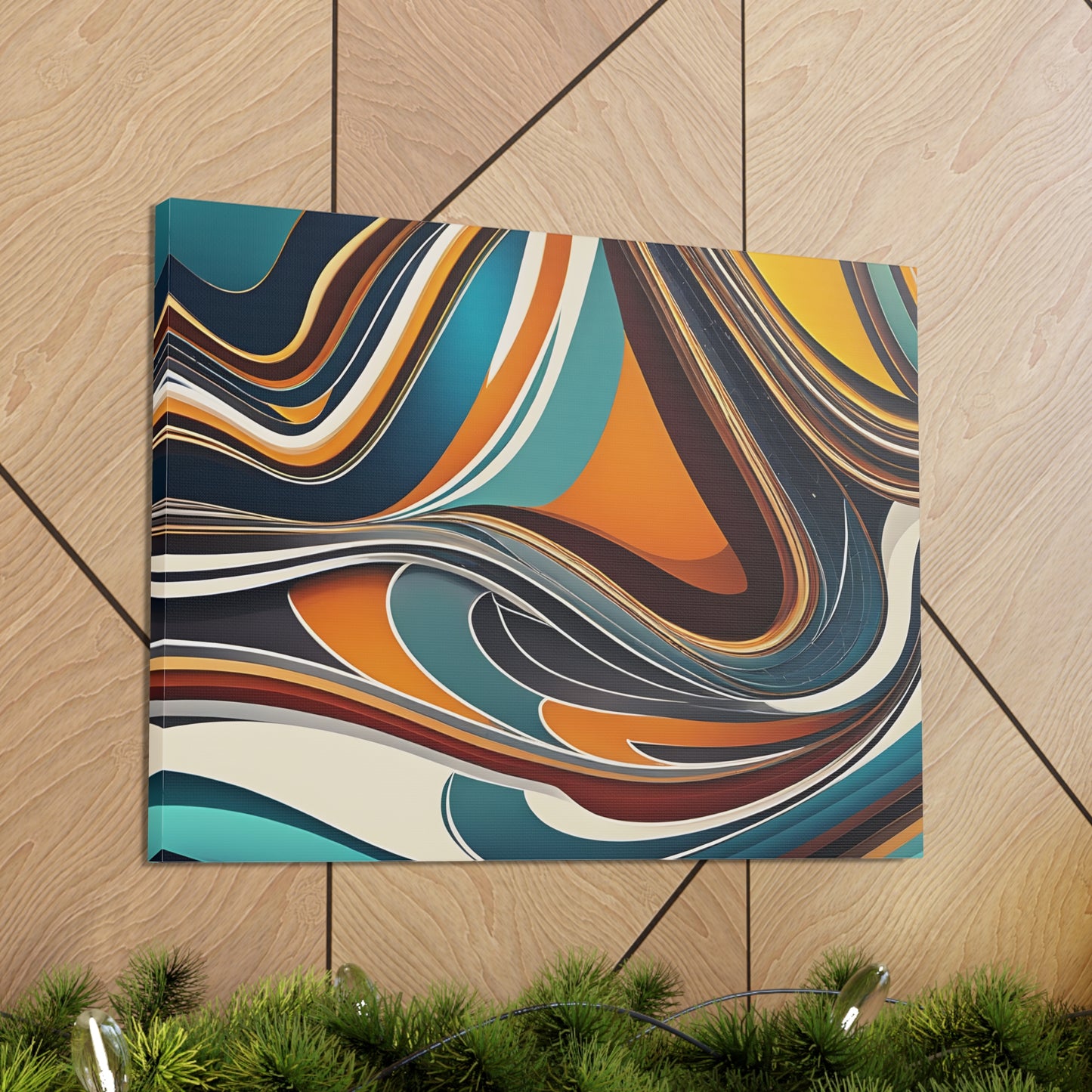 Sublime Waves: Abstract Wall Décor