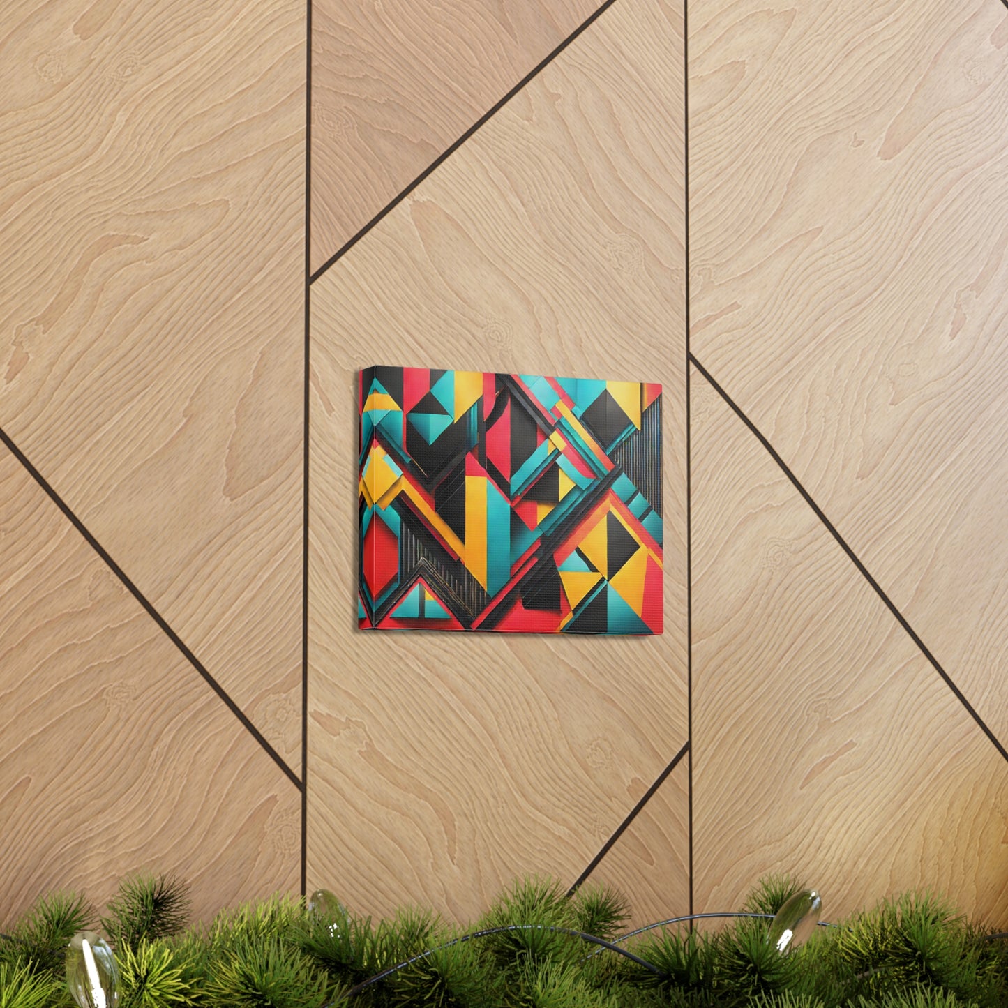 Radiant Maze: Abstract Wall Décor