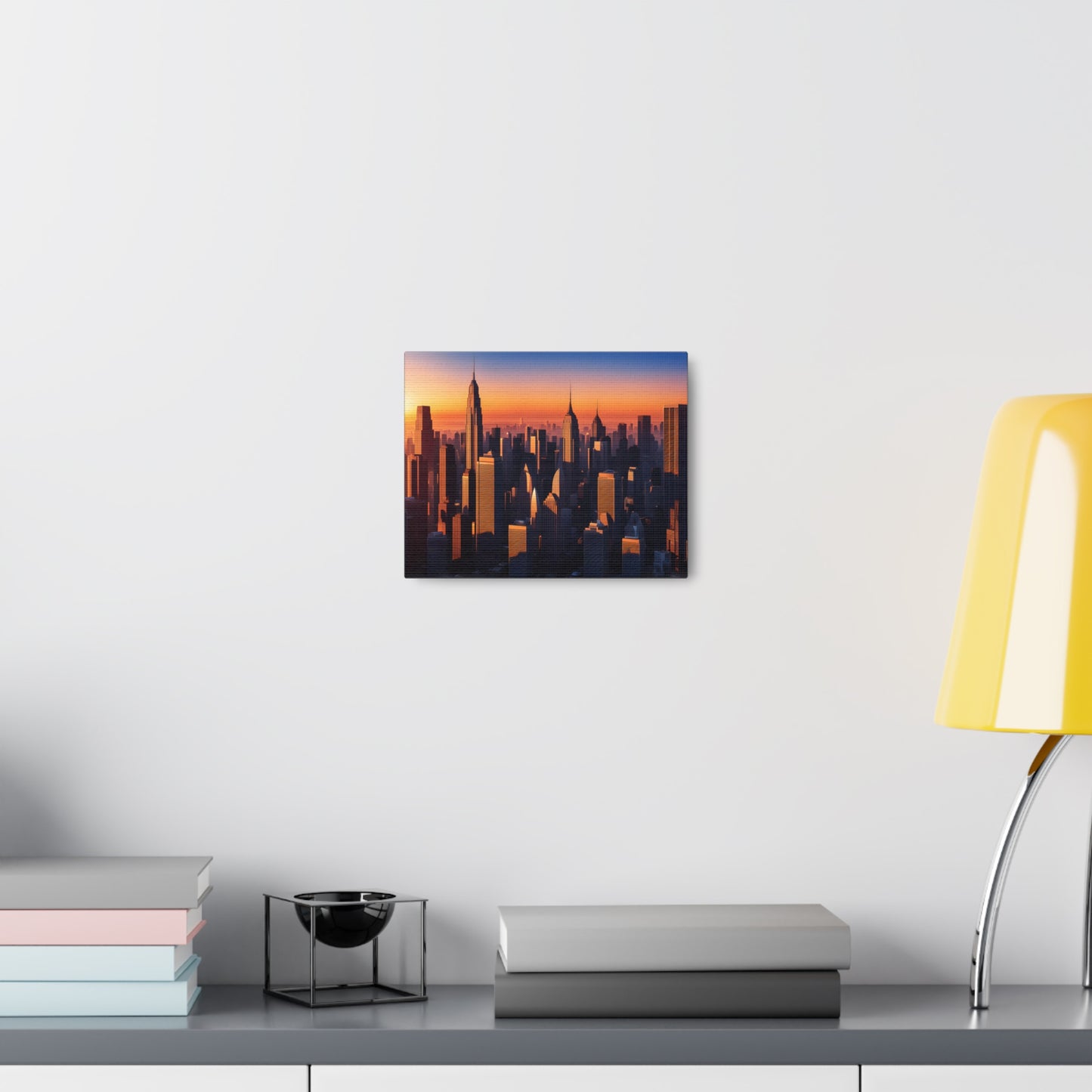 Urban Dawn: Cityscape Wall Décor