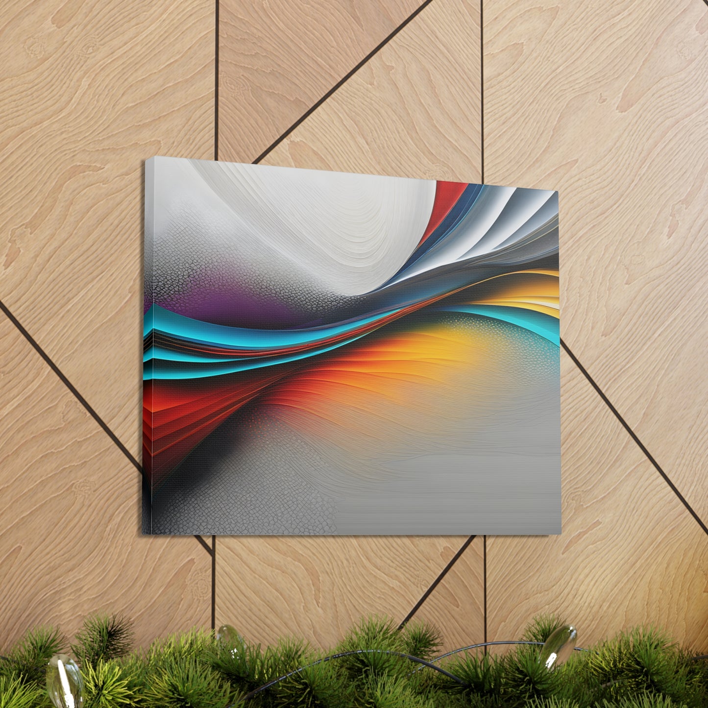 Illusionary Echoes: Abstract Wall Décor