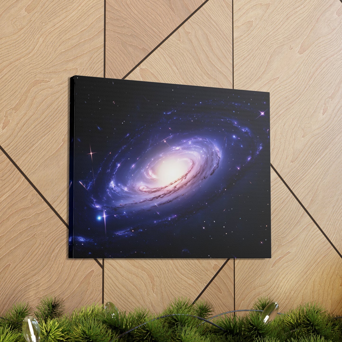 Celestial Cascade: Space Wall Décor