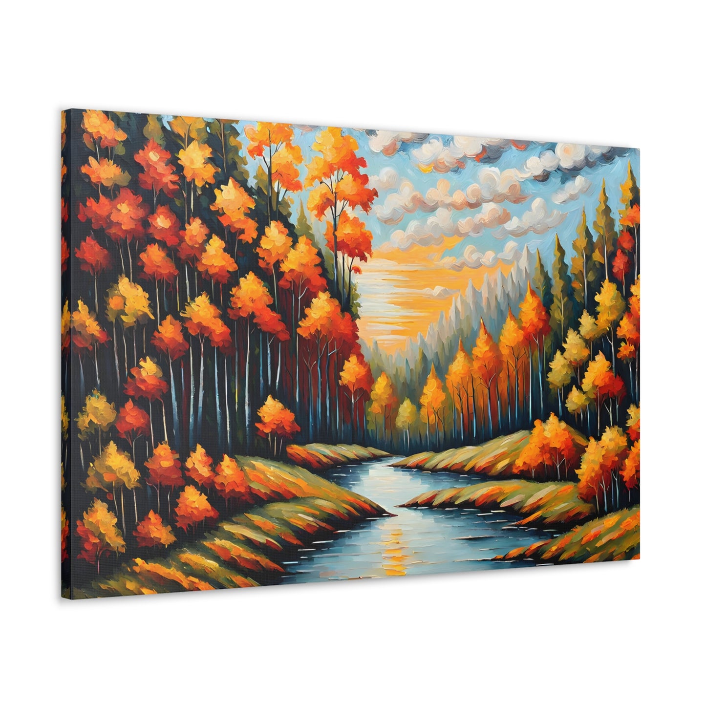 Summer’s End: Classic Oil Painting Wall Décor