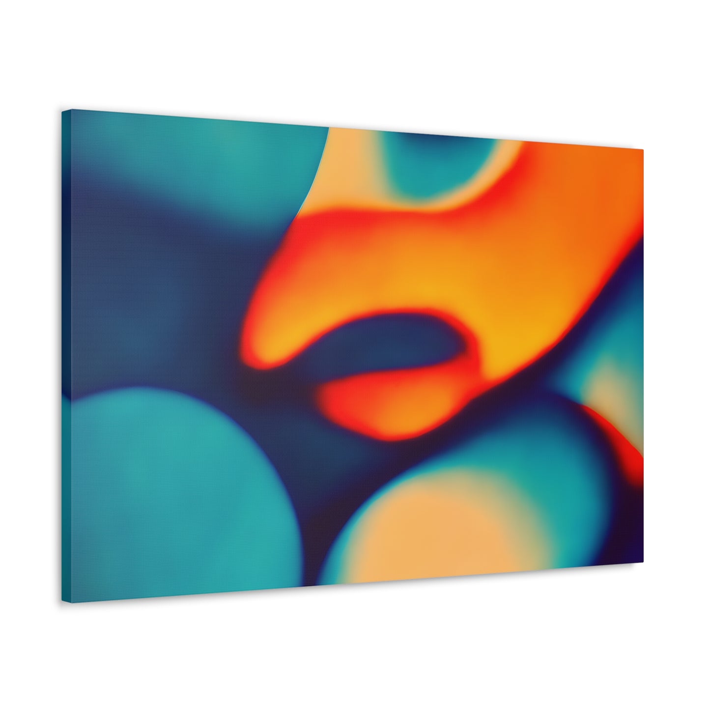 Radiant Bliss: Abstract Colors Wall Décor