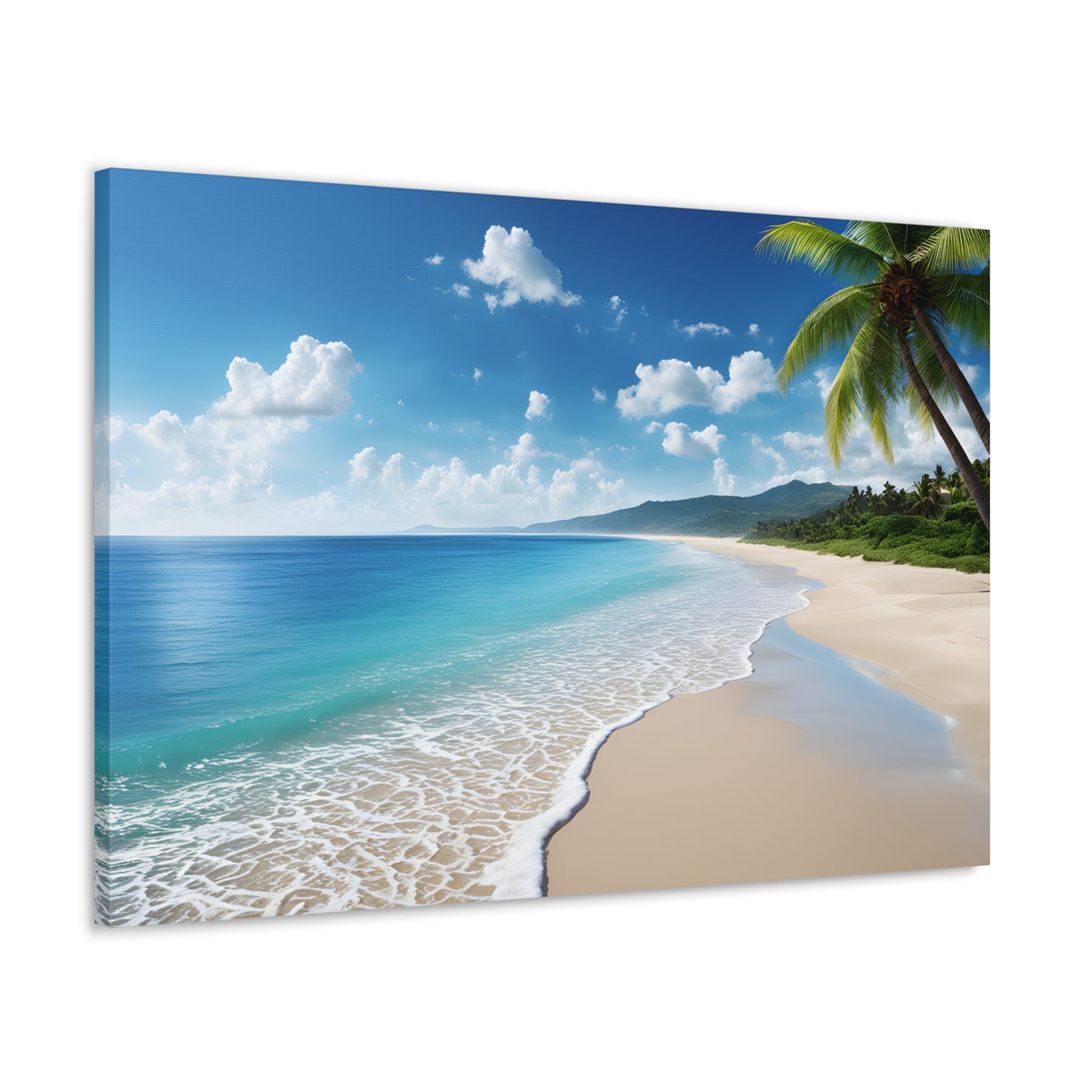 Golden Sands Serenity: Beach Wall Décor