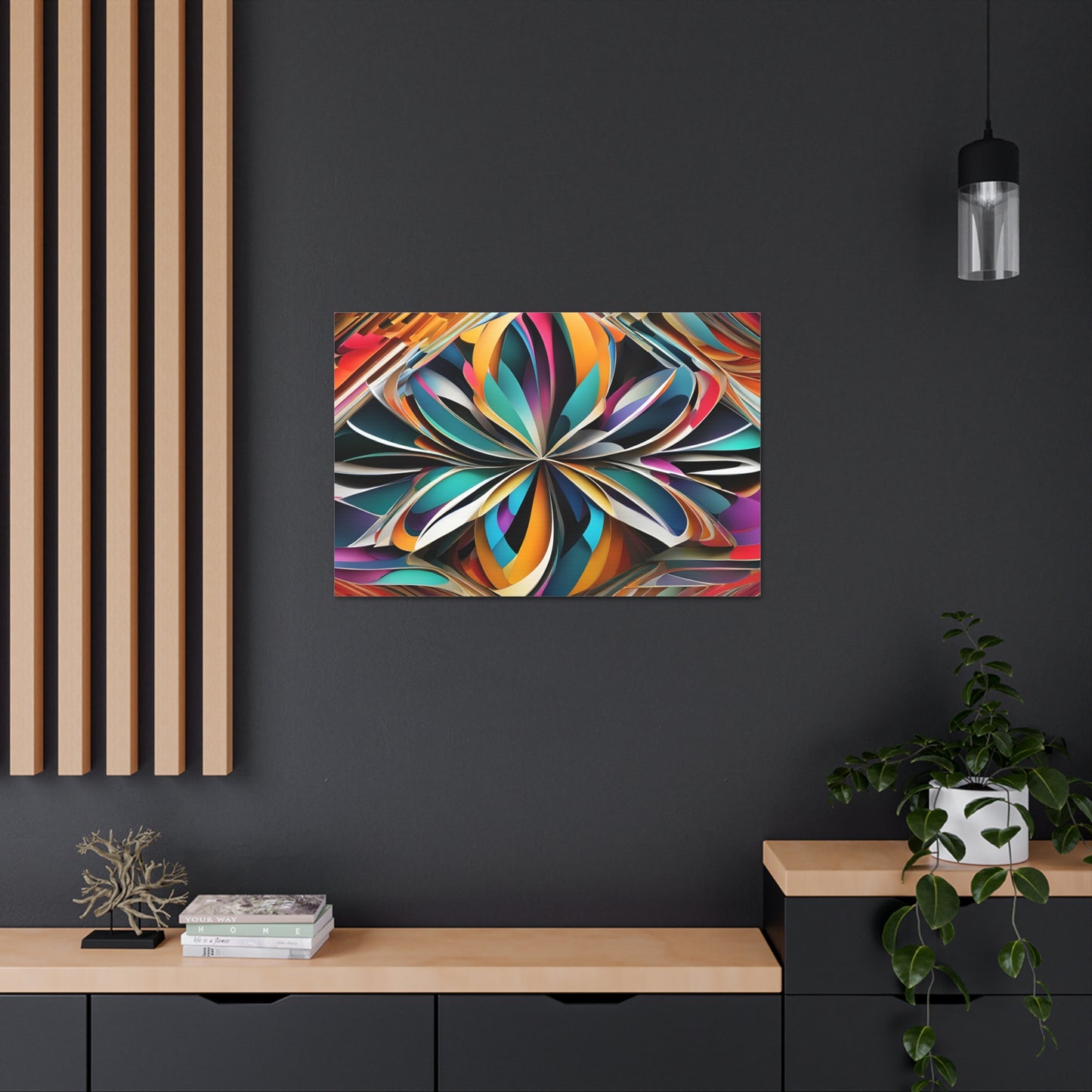 Nebula Echoes: Abstract Wall Décor