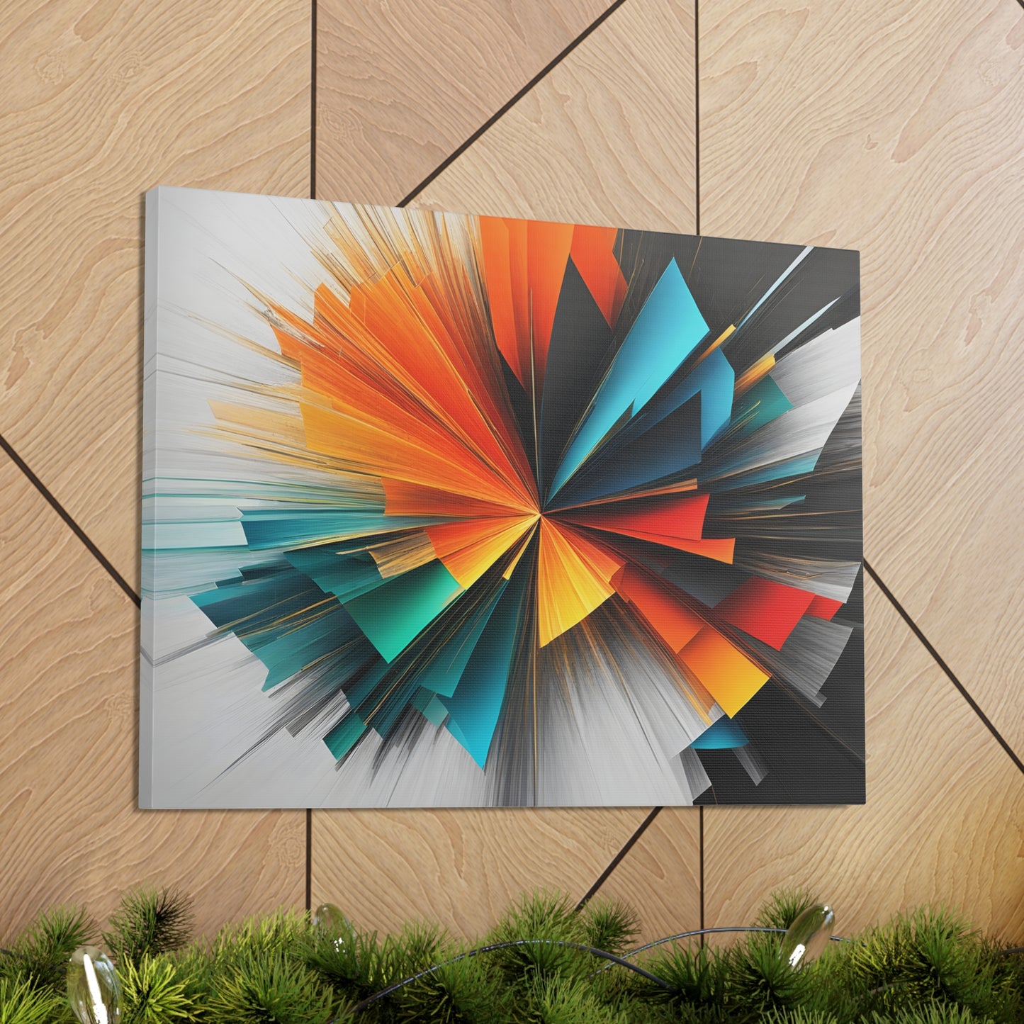 Enigmatic Vibrations: Abstract Wall Décor