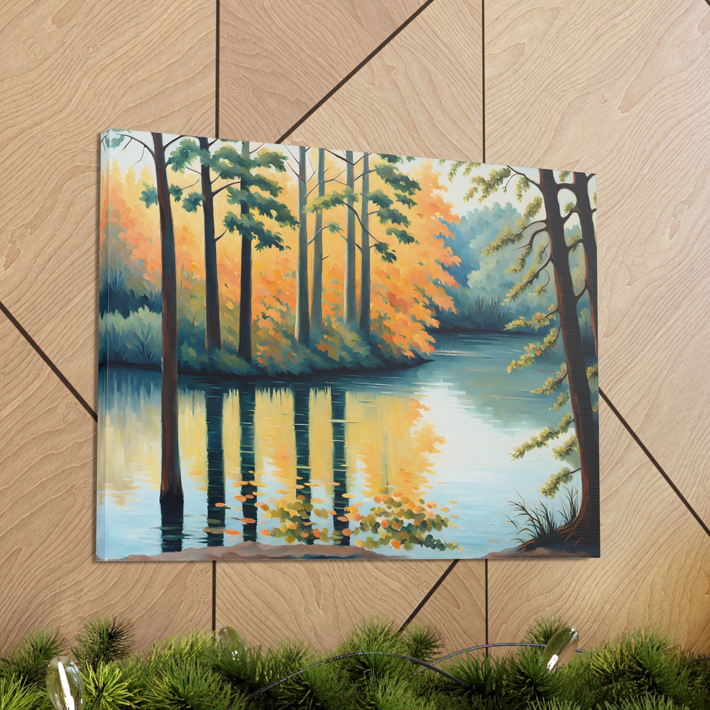 Still Waters: Classic Oil Painting Wall Décor