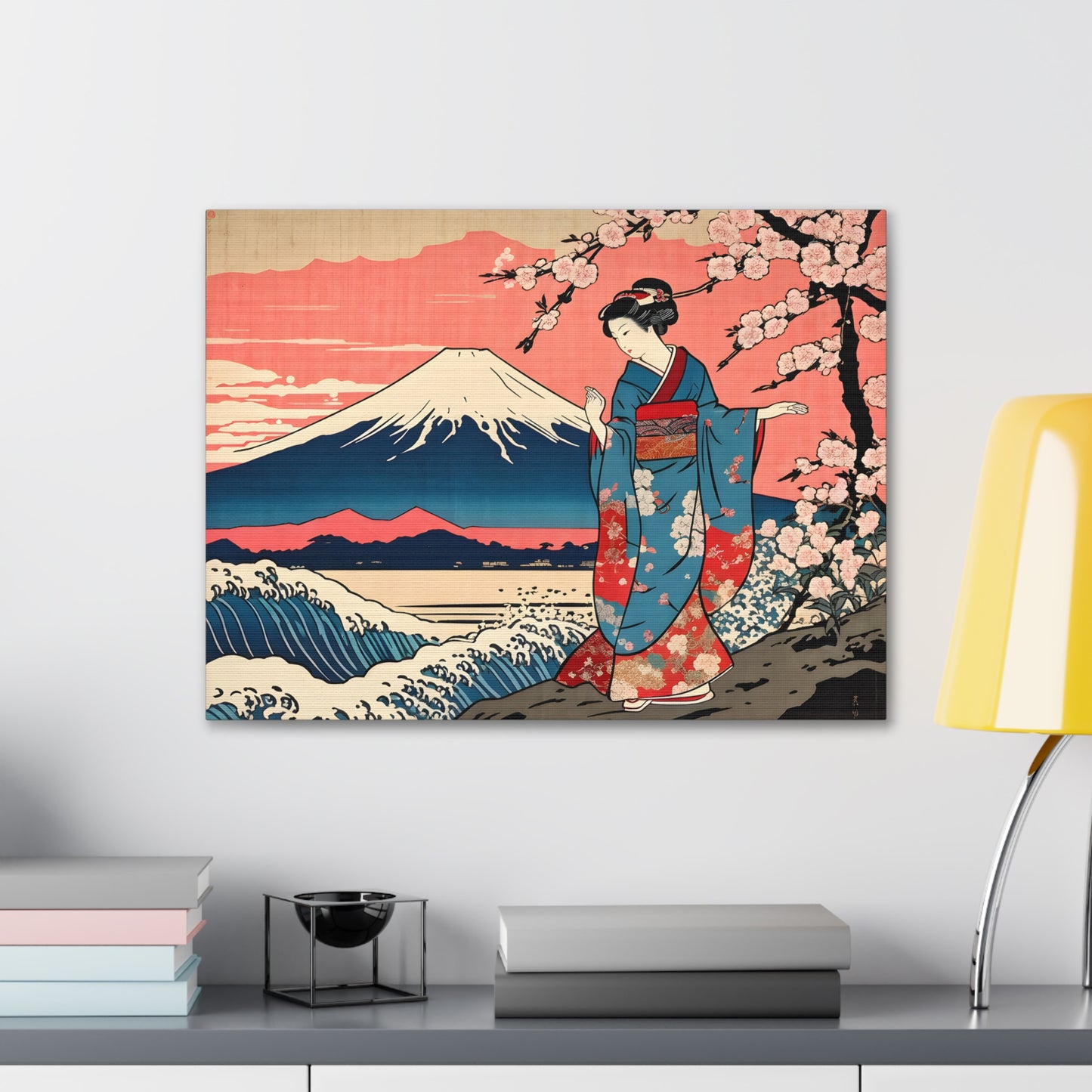 Geisha Glamour: Ukiyo-e Wall Décor