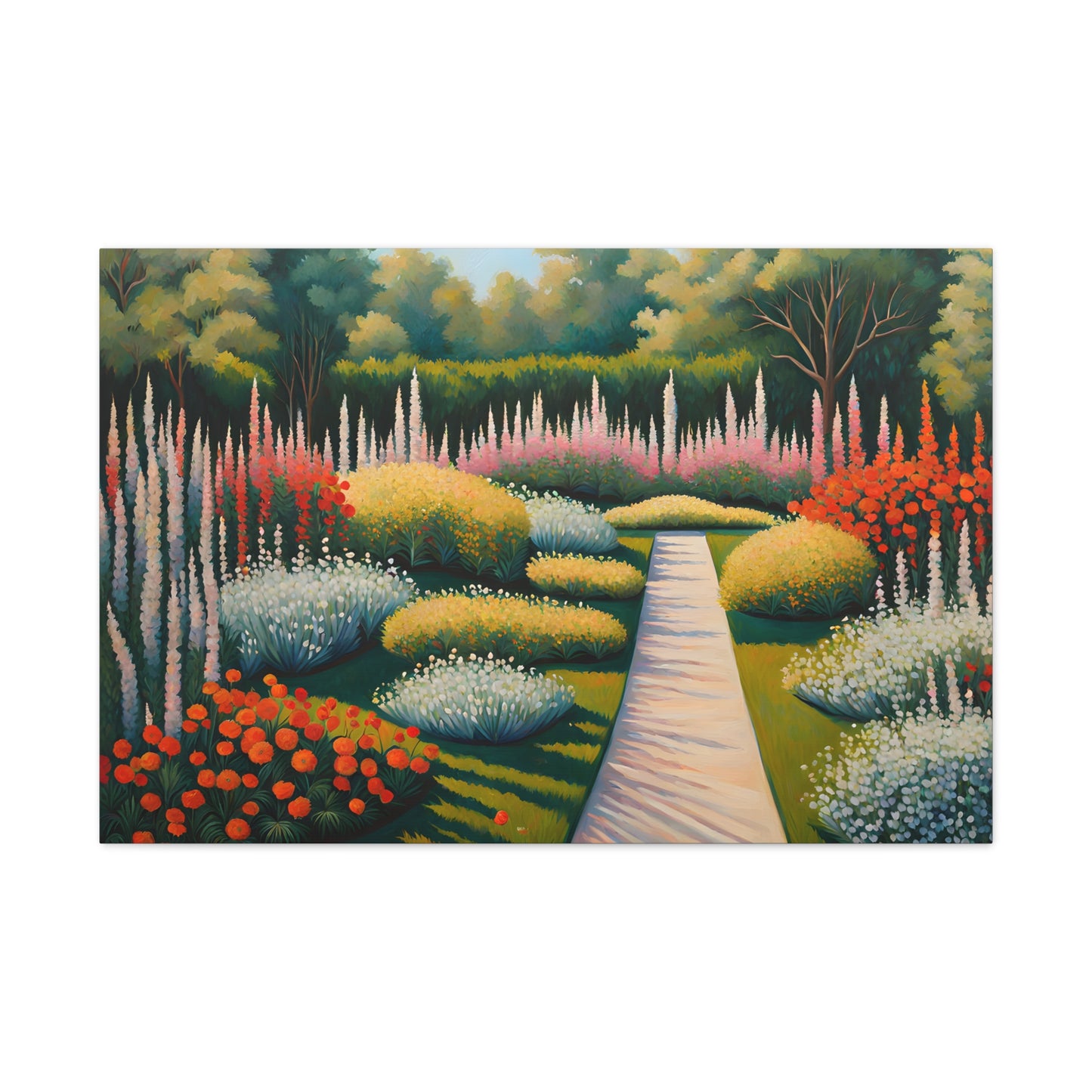 Forest Pathway: Classic Oil Painting Wall Décor